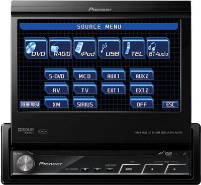 ������� - DVD ������������� PIONEER AVH-P5100DVD