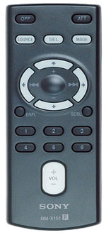 ������  SONY RM-X151
