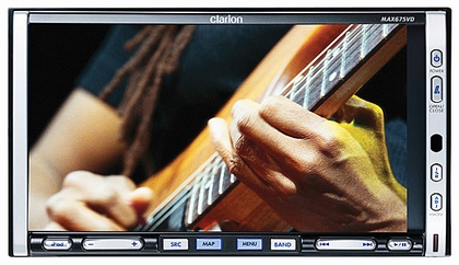 ������� - DVD ������������� Clarion MAX675DV