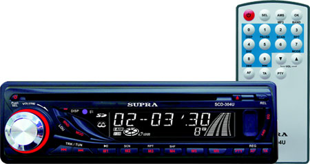 SUPRA SCD-304U MP3-������������� c USB