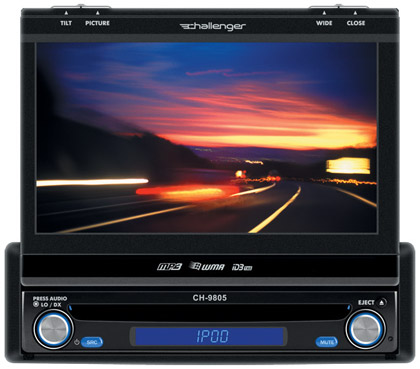 Challenger �H9805  LCD ������� AM/FM/TV DVD �����