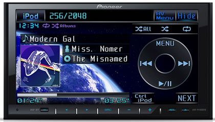 ������� - DVD ������������� PIONEER AVH-P4100DVD