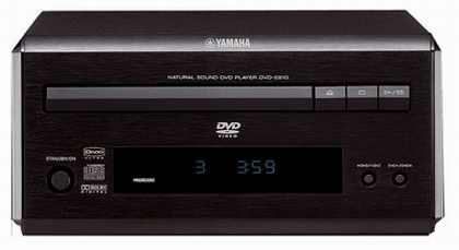 YAMAHA DVD E810 Black�&�Silver