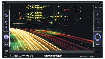 Challenger DVA-9705LCD ������� AM/FM/TV DVD ����� 